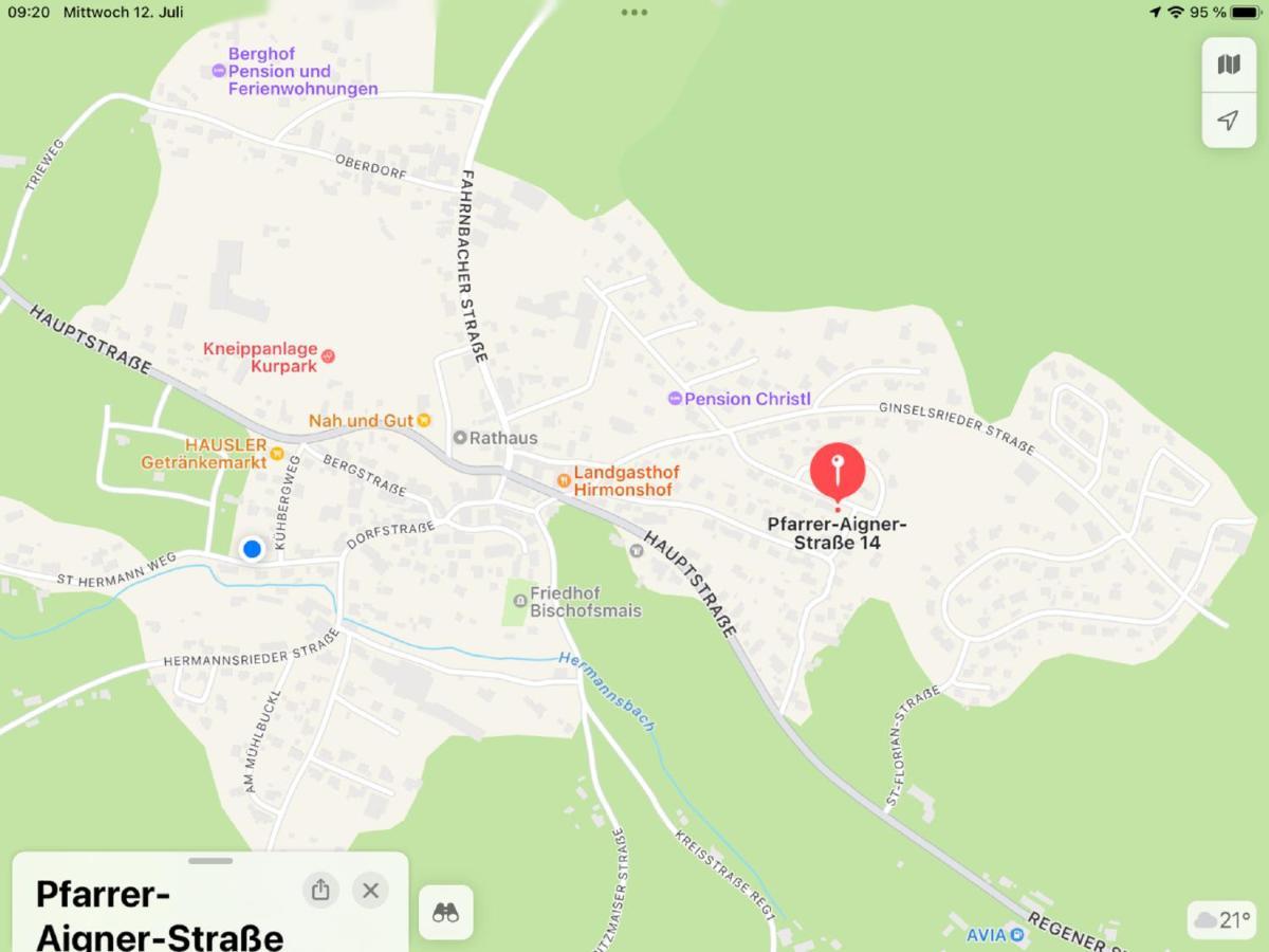 Ferienwohnungen Ebner 비쇼프스마이스 외부 사진